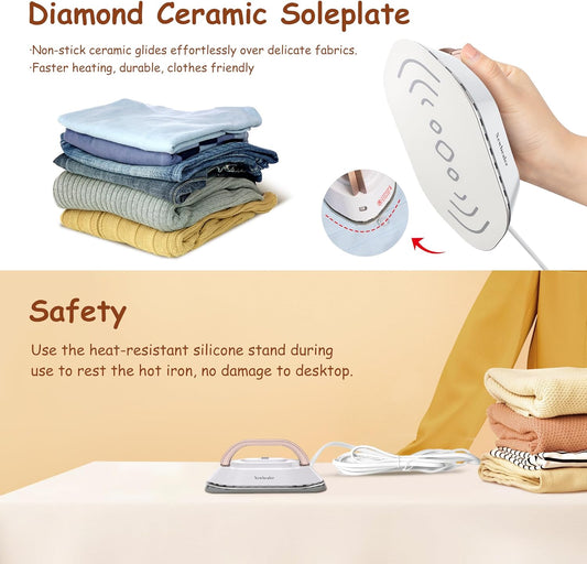 Travel Buddy - Mini Iron  ︳ Your Pocket-Sized Wrinkle Fighter